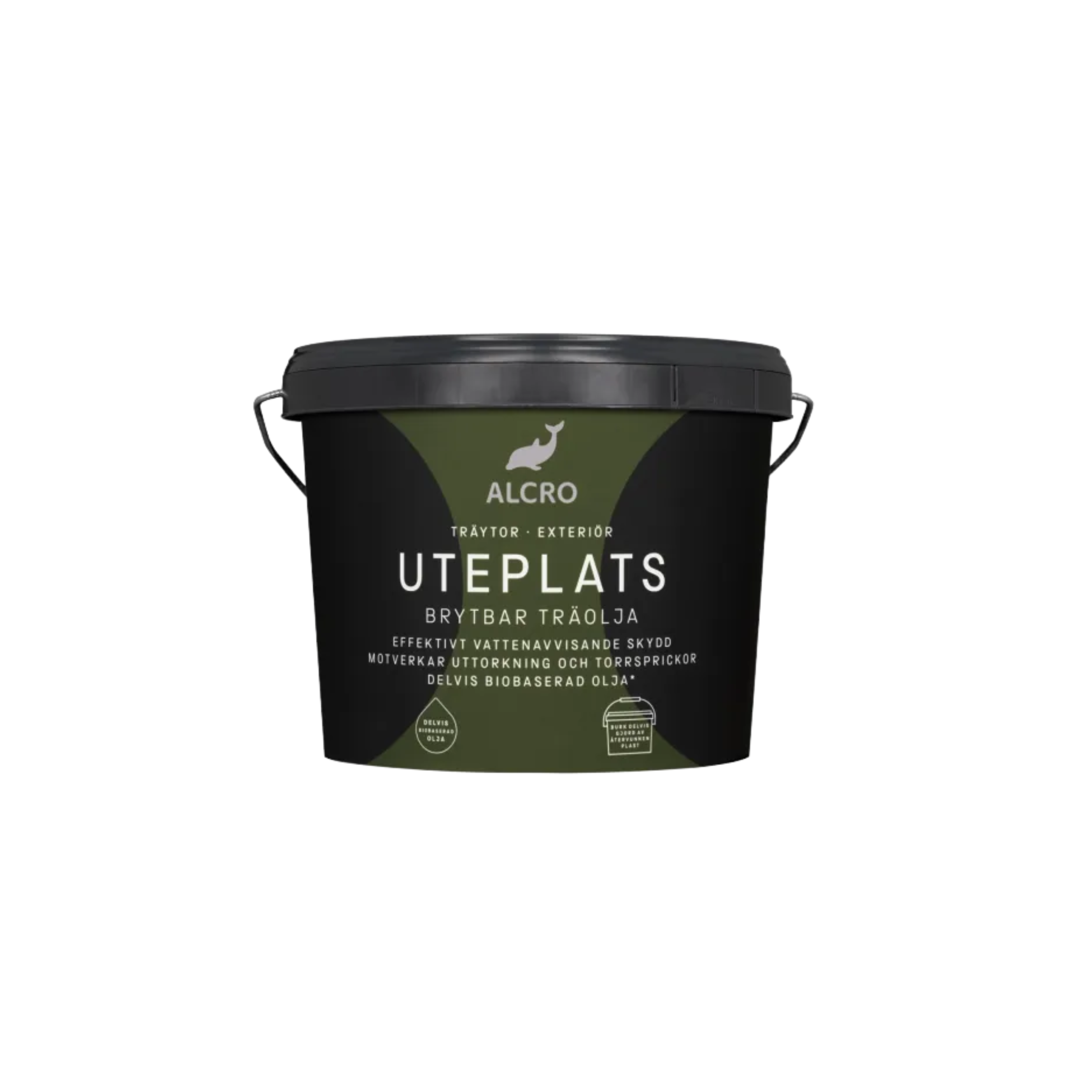 Träolja uteplats